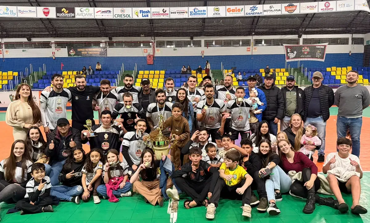 Campeonato de Futsal de Dois Vizinhos define três campeões
